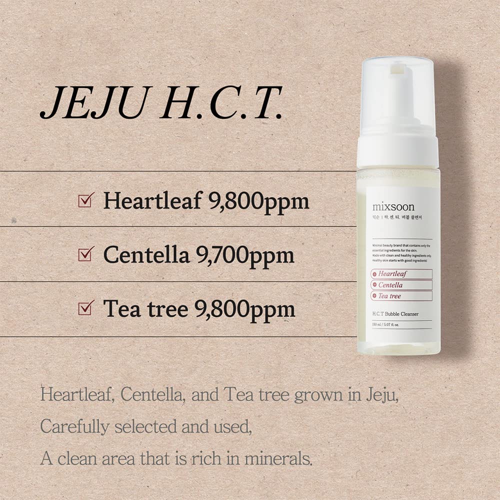 Mixsoon HCT Bubble Cleanser 150ml